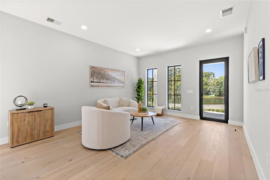 Furnished interior view inside a new home in , Orlando (Image 17). Furnished interior view inside a new home in , Orlando (Image 17).