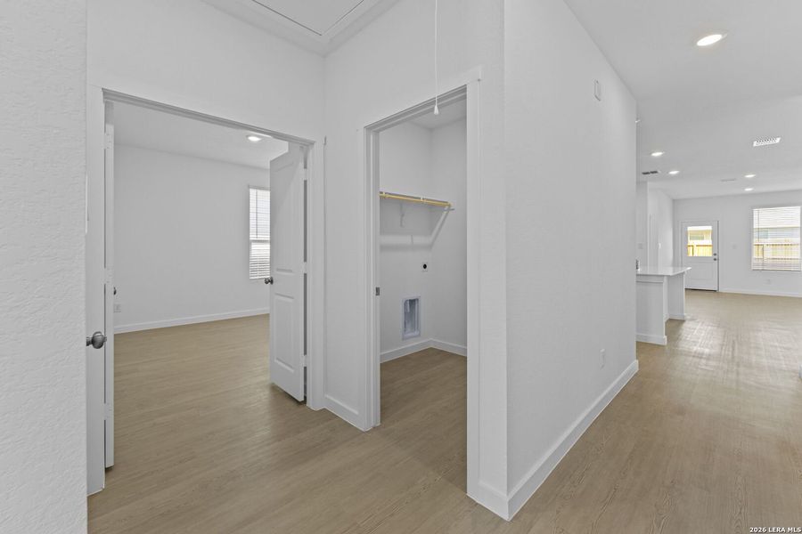 Spacious, unfurnished interior of a new home in Hightop Ridge, Converse (Image 22).