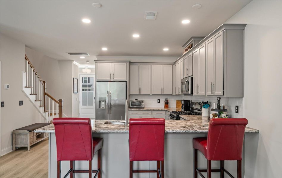 Furnished interior view inside a new home in , Summerville (Image 5).