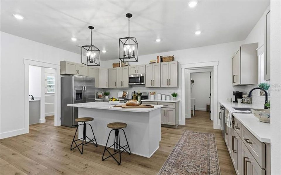 Furnished interior view inside a new home in , Lake City (Image 13).