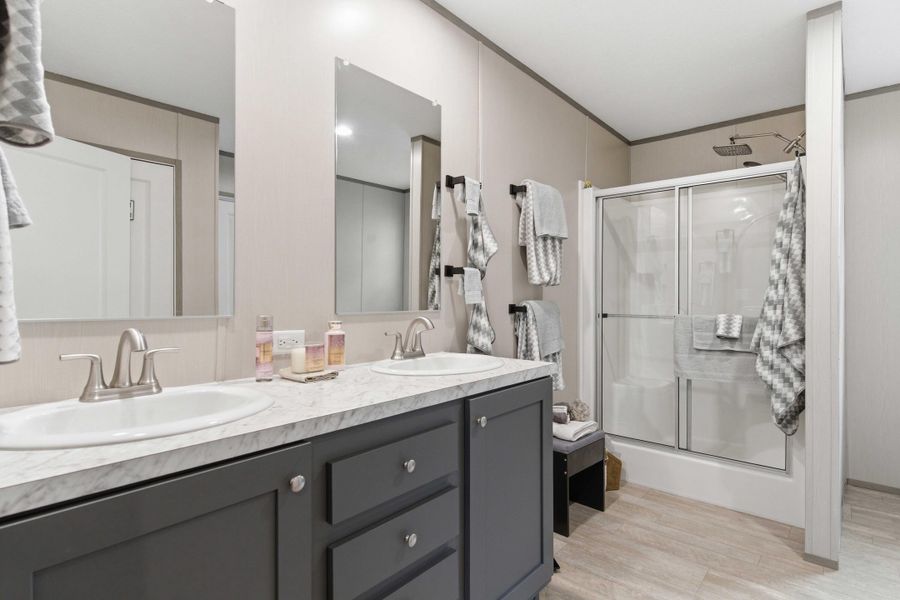 Furnished interior view inside a new home in , Summerton (Image 30).