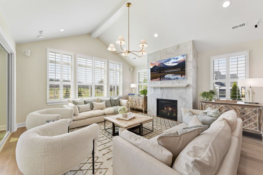 Representative furnished interior of a home built from the Monterey by Classica Homes in Riverchase Estates, Lancaster (Image 7).