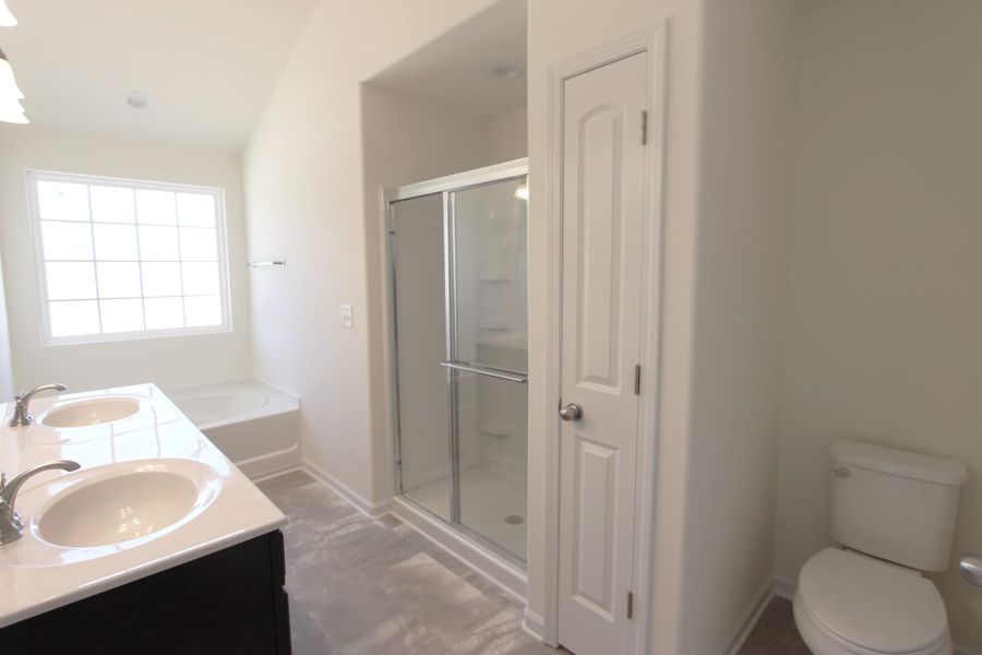 Representative furnished interior of a home built from the Burlington by Keystone Homes NC in The Wilcox, Greensboro (Image 13).