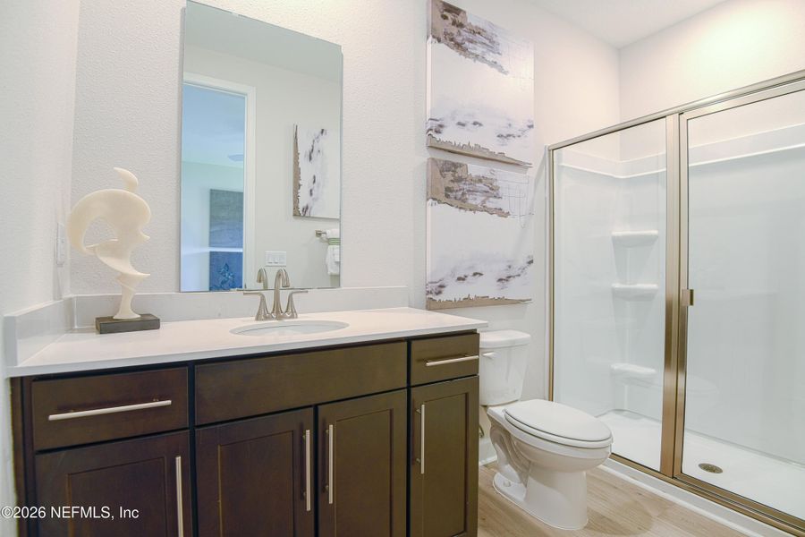 Furnished interior view inside a new home in Woodbridge, Fernandina Beach (Image 17). Furnished interior view inside a new home in Woodbridge, Fernandina Beach (Image 17).