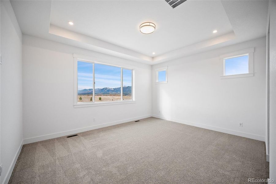 Spacious, unfurnished interior of a new home in Jackson Creek, Monument (Image 34).