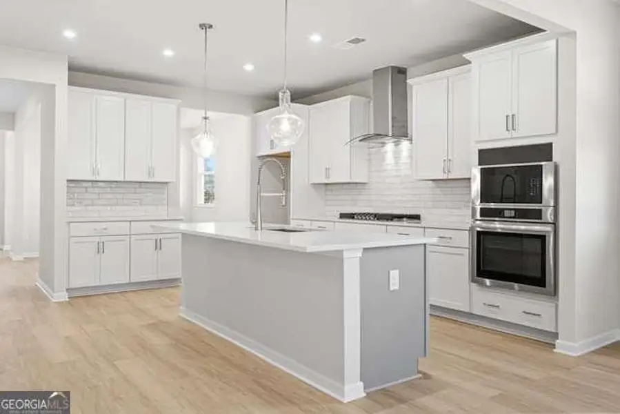 Furnished interior view inside a new home in Wehunt Meadows, Hoschton (Image 7).