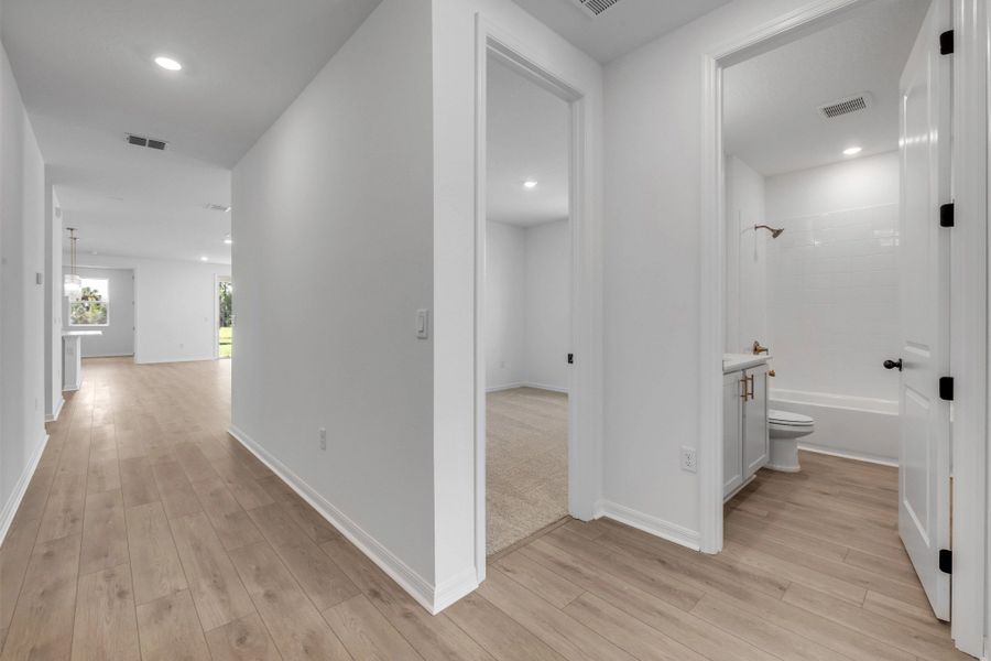 Spacious, unfurnished interior of a new home in Ardisia Park, New Smyrna Beach (Image 16). Spacious, unfurnished interior of a new home in Ardisia Park, New Smyrna Beach (Image 16).