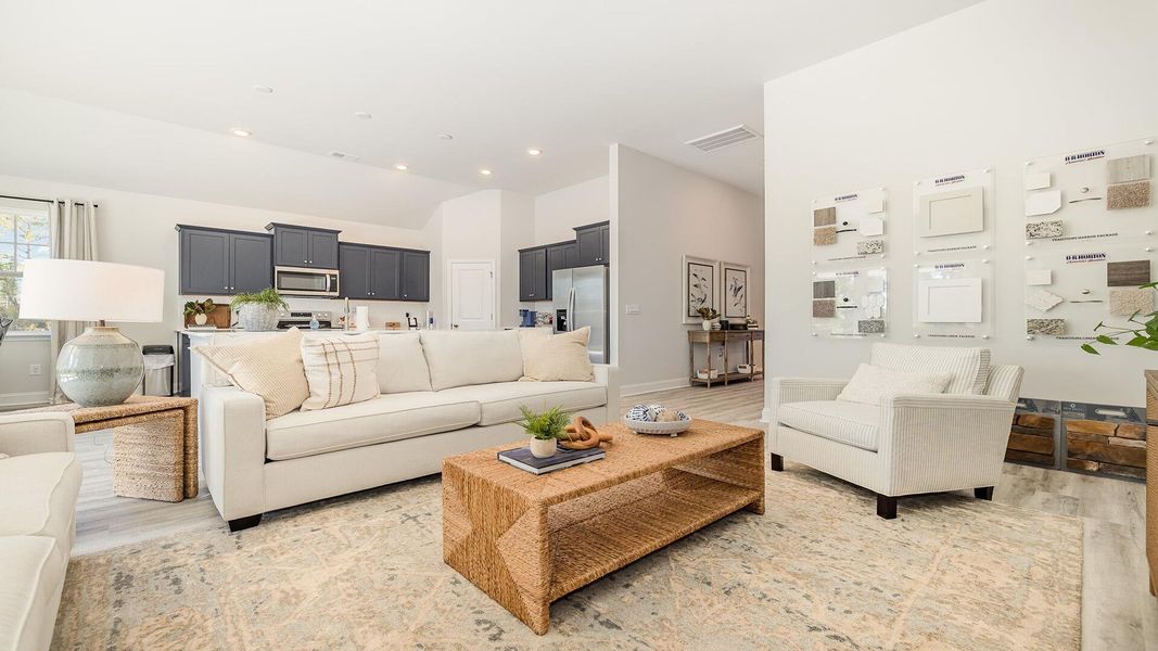 Furnished interior view inside a new home in Pine Hills at Cane Bay, Summerville (Image 20).