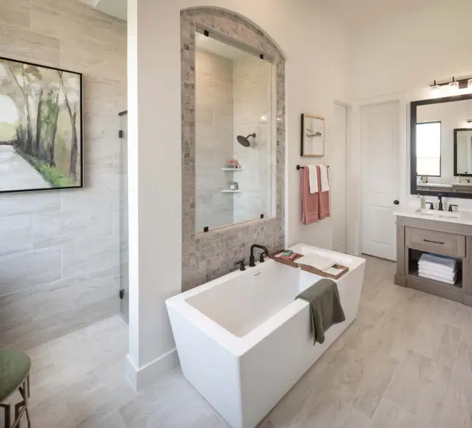 Representative Primary Bathroom - some options shown