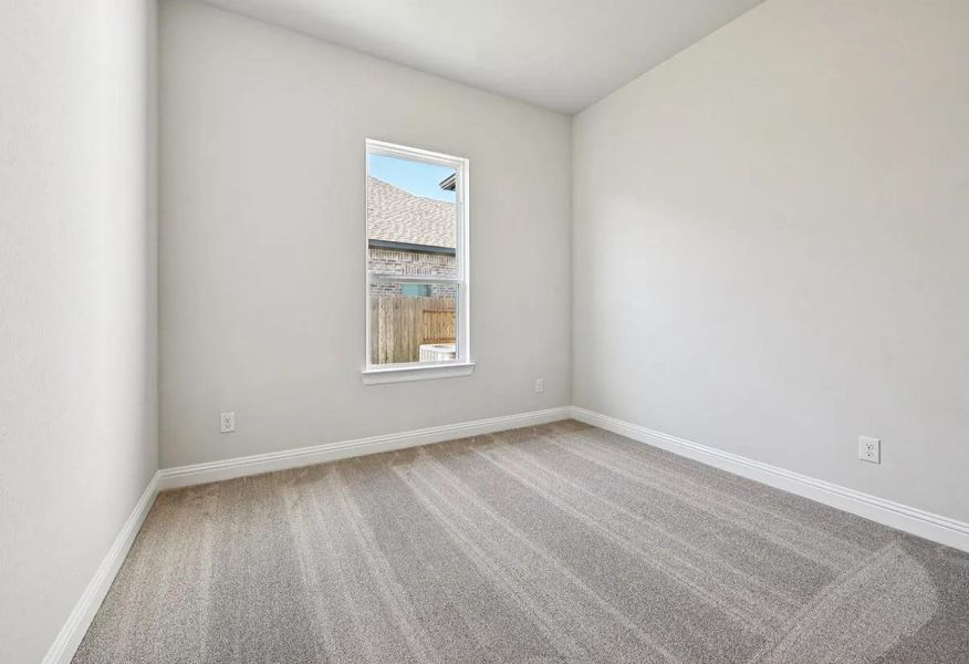 Spacious, unfurnished interior of a new home in Evergreen 50', Conroe (Image 8).