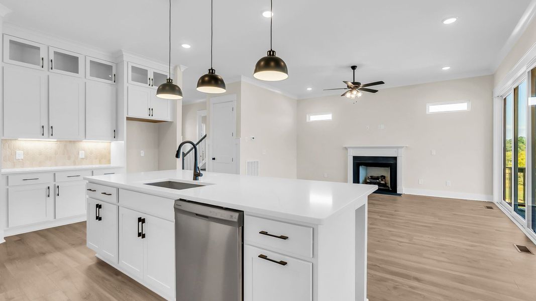 Furnished interior view inside a new home in Richvale Estates, Fairview (Image 15).