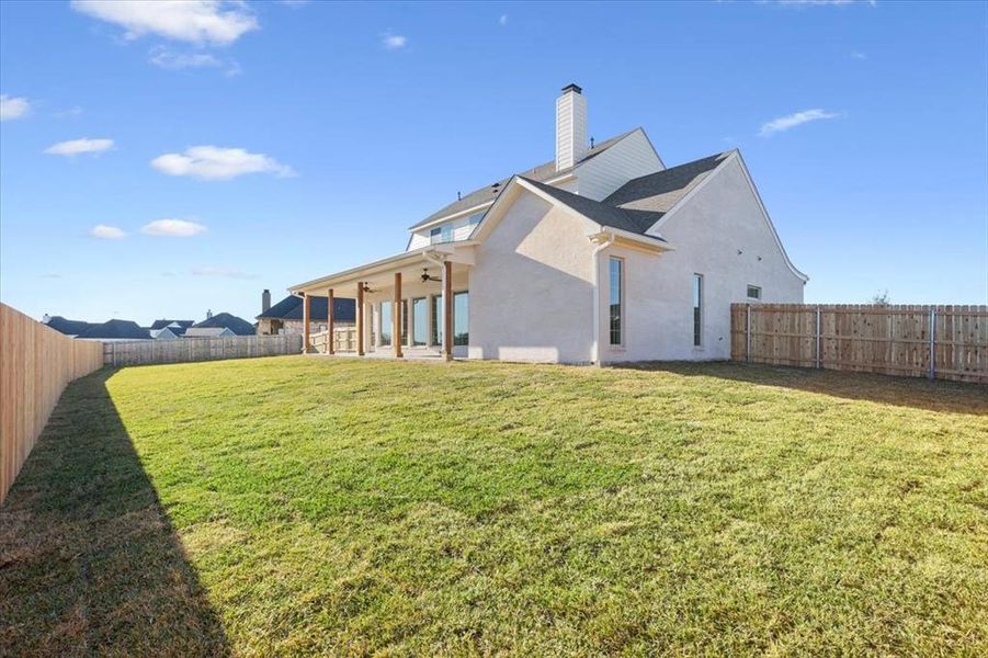 Exterior details and patio area of a home in , Robinson (Image 3).