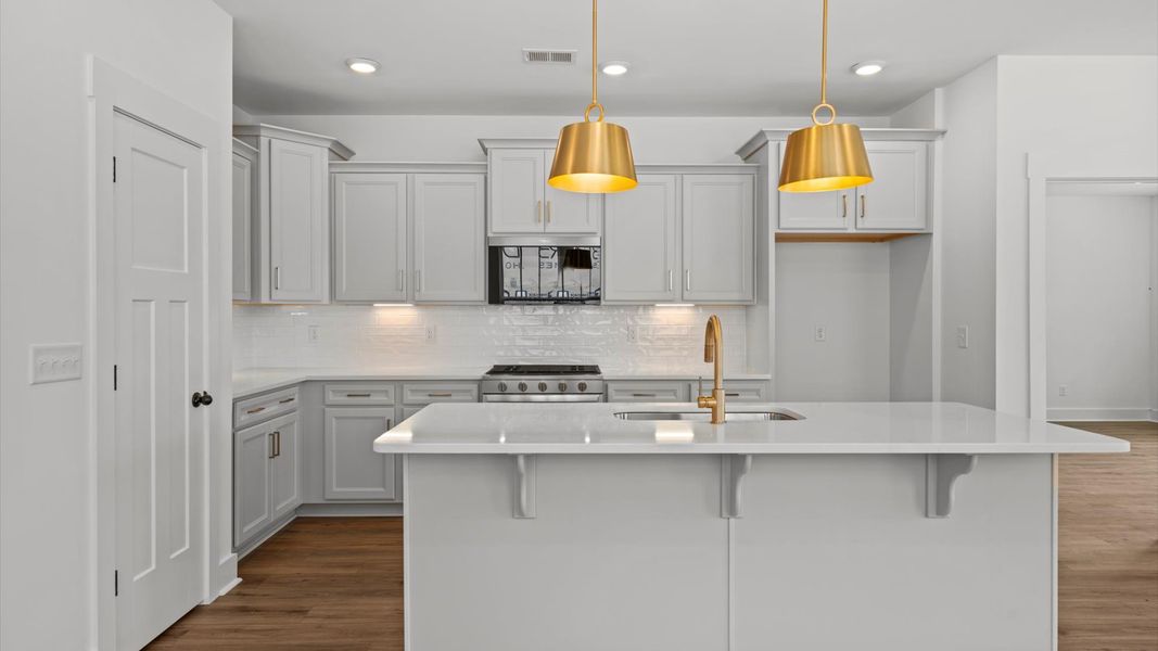 Furnished interior view inside a new home in Pleasant Falls, Moore (Image 10).