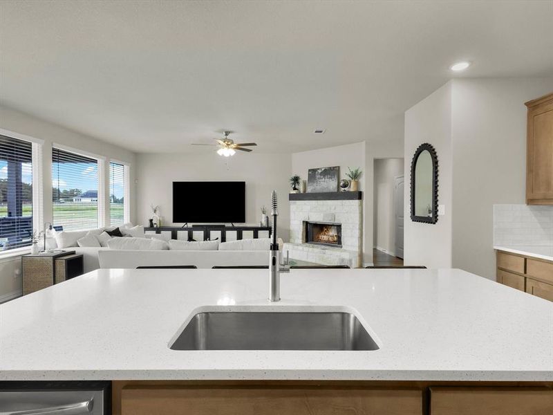 Furnished interior view inside a new home in Regent Park, Springtown (Image 8).