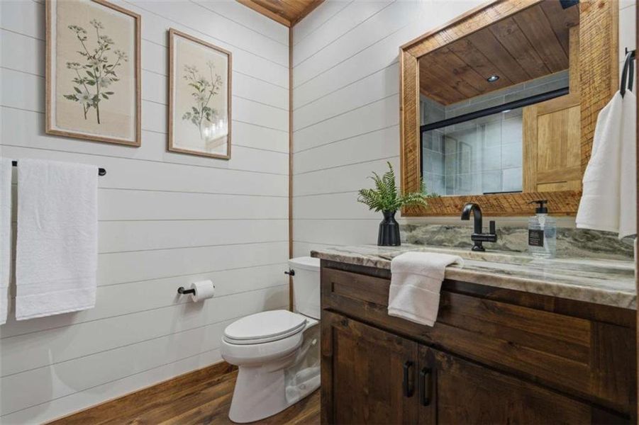 Furnished interior view inside a new home in , Blue Ridge (Image 31).