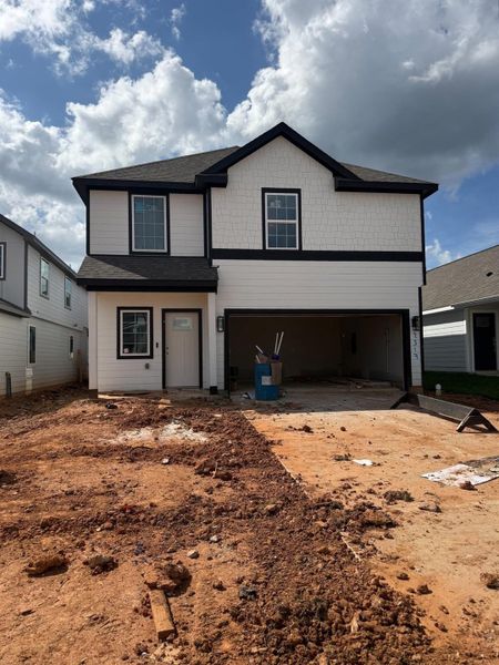 In-progress construction of a new home in River's Edge, Conroe, TX (Image 26). In-progress construction of a new home in River's Edge, Conroe, TX (Image 26).