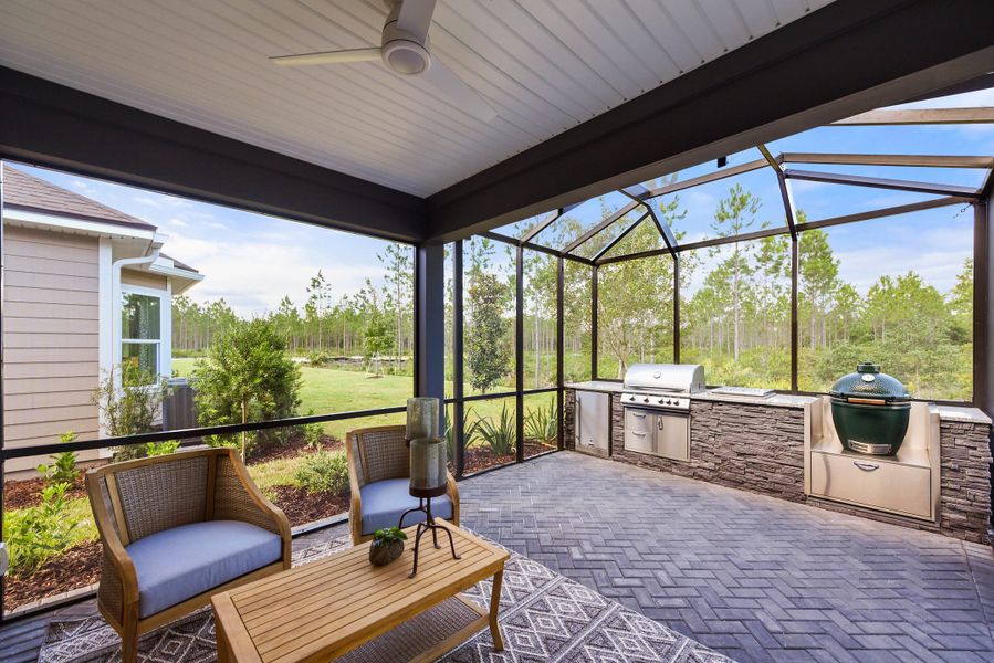 Representative exterior details of a home built from the The Jackson by Providence Homes (Florida) in Reflections at Nocatee, Nocatee (Image 5). Representative exterior details of a home built from the The Jackson by Providence Homes (Florida) in Reflections at Nocatee, Nocatee (Image 5).