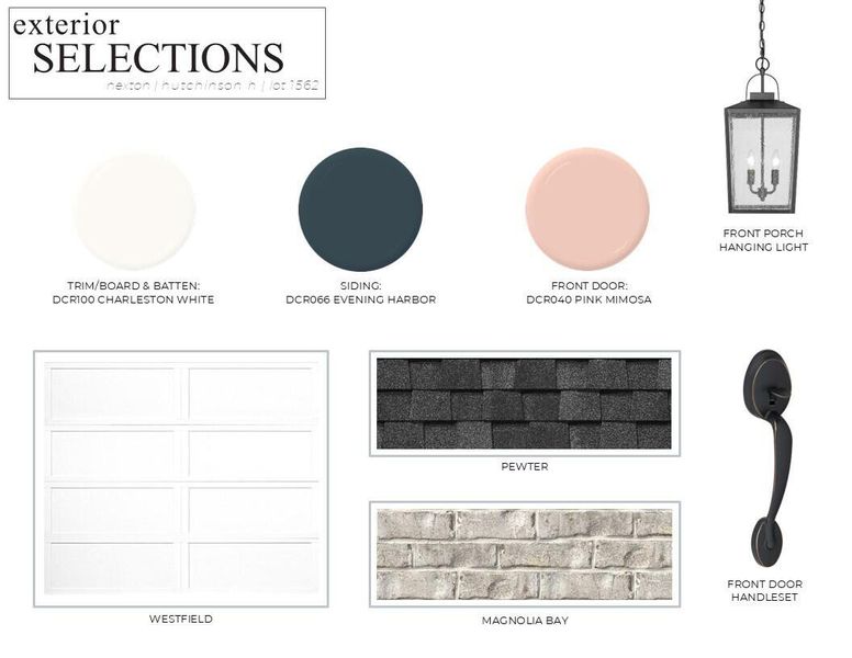 Sample of building materials used in homes in Nexton, Summerville (Image 19).