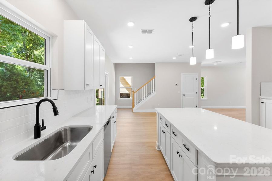 Furnished interior view inside a new home in , Kannapolis (Image 10).
