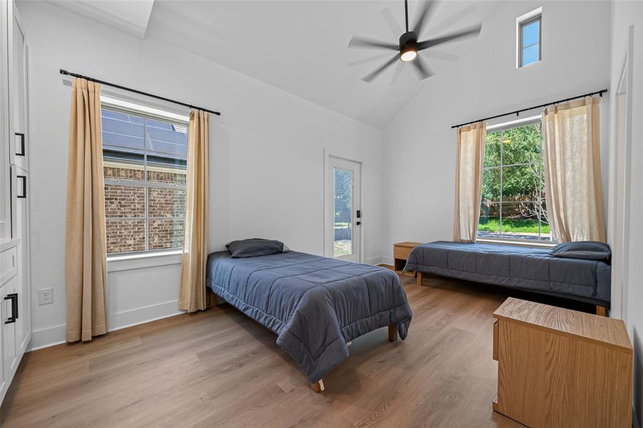 Furnished interior view inside a new home in , Conroe (Image 26).