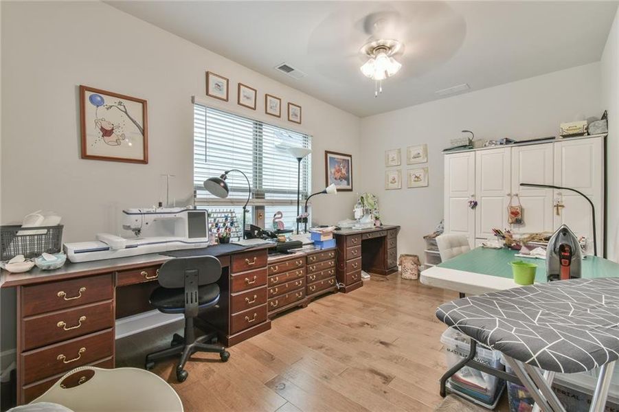 Furnished interior view inside a new home in , Hoschton (Image 16).