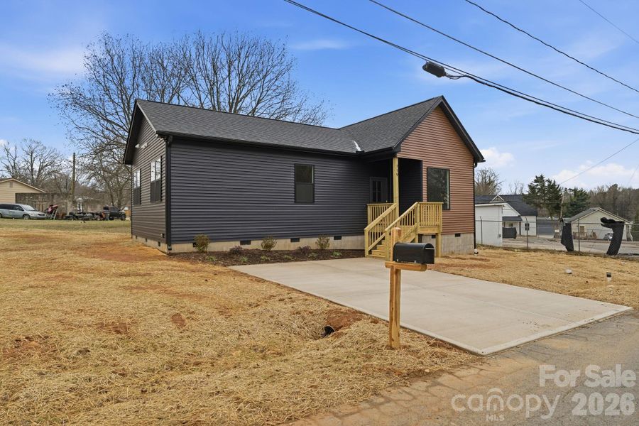 Exterior details and patio area of a home in , Kannapolis (Image 15). Exterior details and patio area of a home in , Kannapolis (Image 15).
