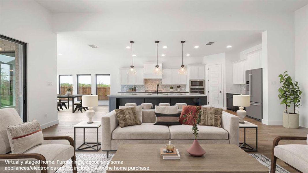 Furnished interior view inside a new home in Sweetgrass, Haslet (Image 5). Furnished interior view inside a new home in Sweetgrass, Haslet (Image 5).