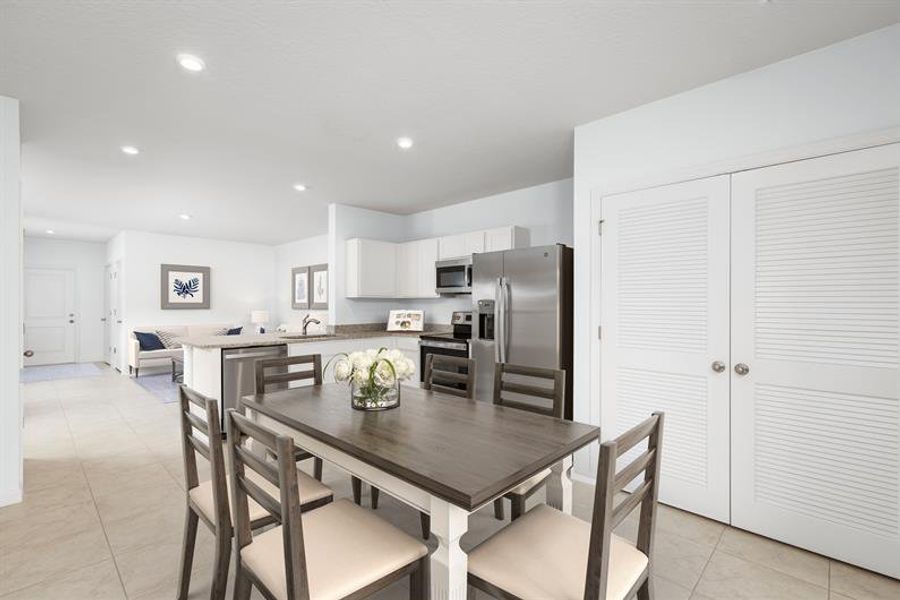 Representative furnished interior of a home built from the Alder by Ryan Homes in Terra Lago, Indiantown (Image 3).
