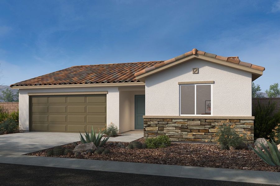Exterior C with optional stone Exterior C with optional stone