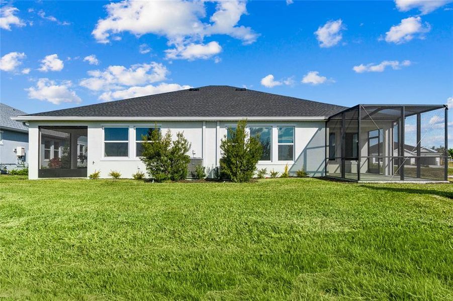 Exterior details and patio area of a home in Gracewater at Sarasota, Sarasota (Image 25).