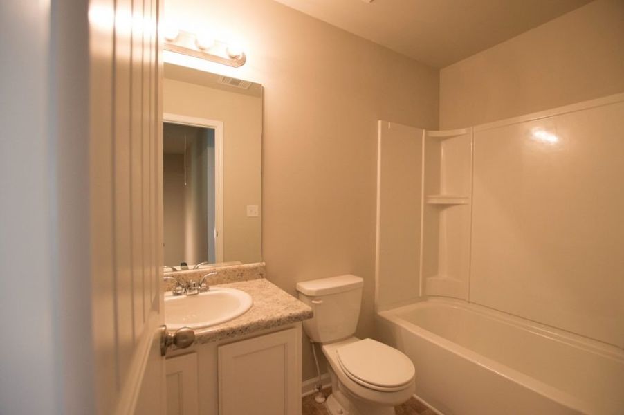 Representative furnished interior of a home built from the Poplar by Piedmont Residential in The Reserve at Willow Oaks, Canton (Image 15).