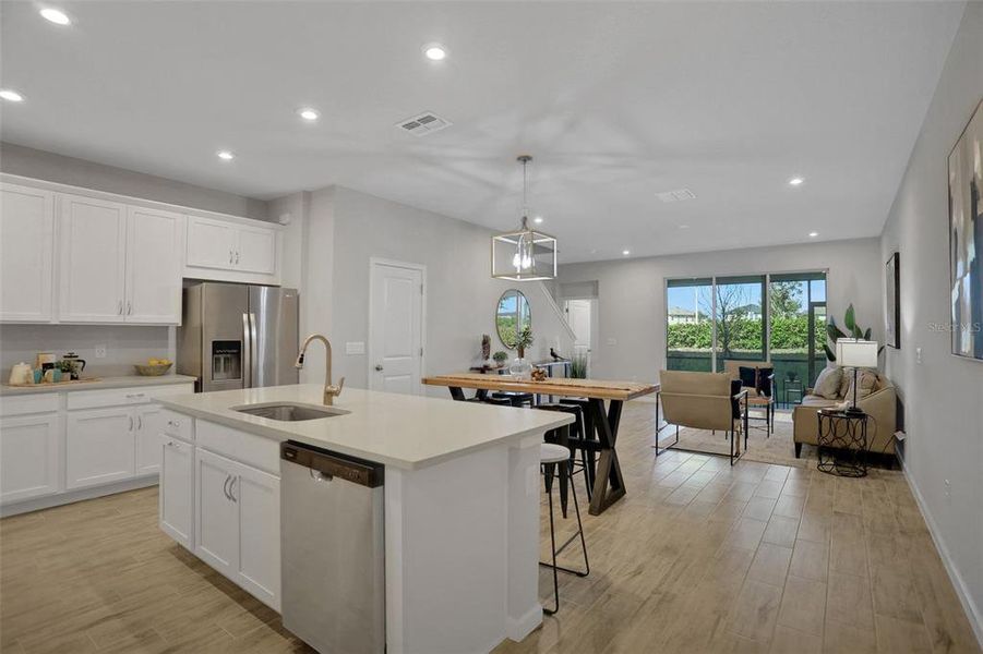 Furnished interior view inside a new home in , Wesley Chapel (Image 3).