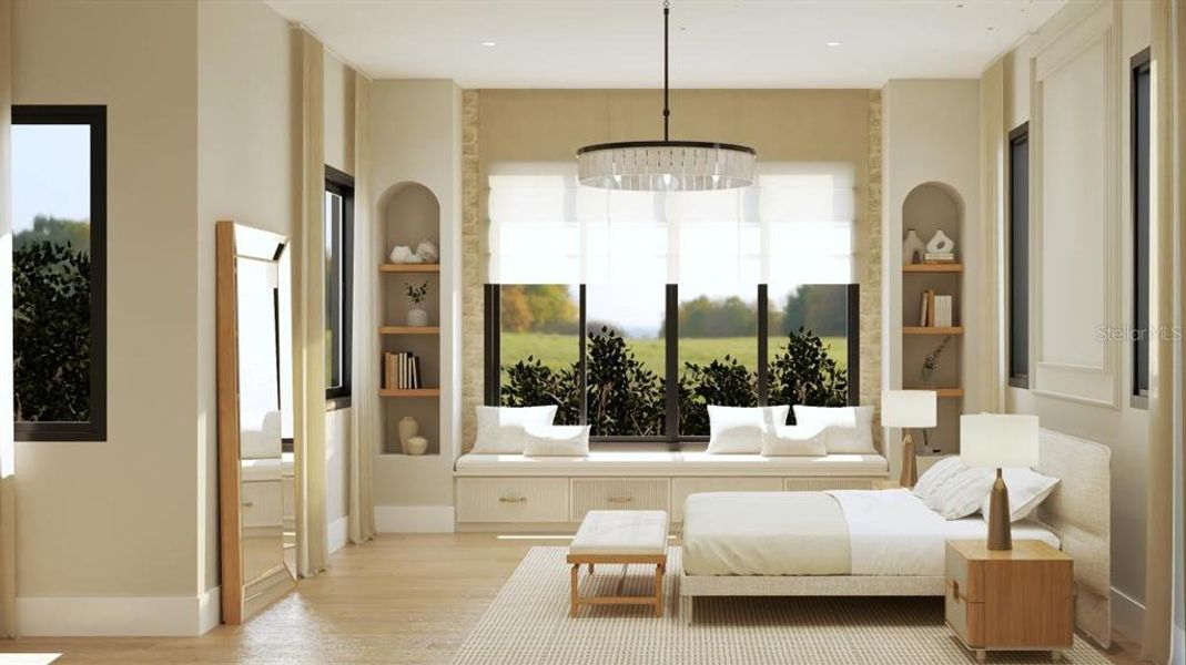 Furnished interior view inside a new home in , Montverde (Image 24). Furnished interior view inside a new home in , Montverde (Image 24).