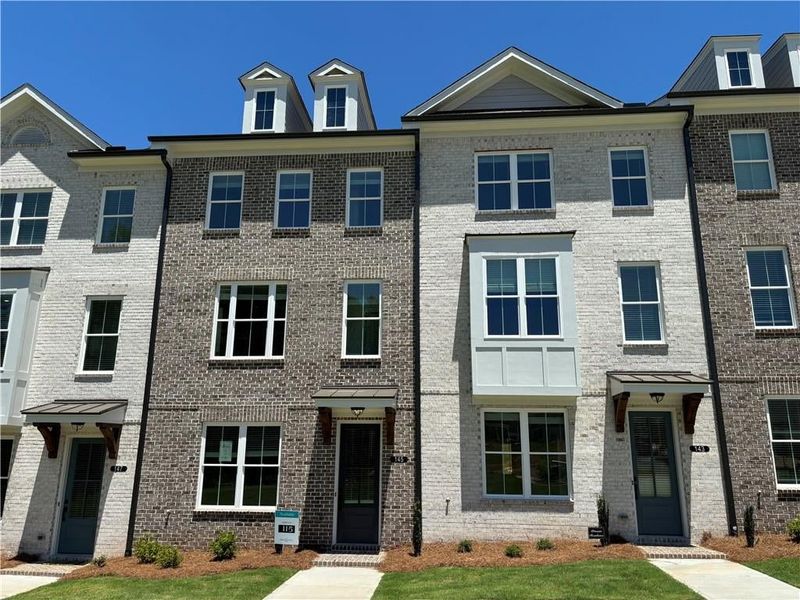 The Glendale, a 3 bedroom 3.5 bath townhome.  This beautiful home is ready for a QUICK MOVE-IN!!