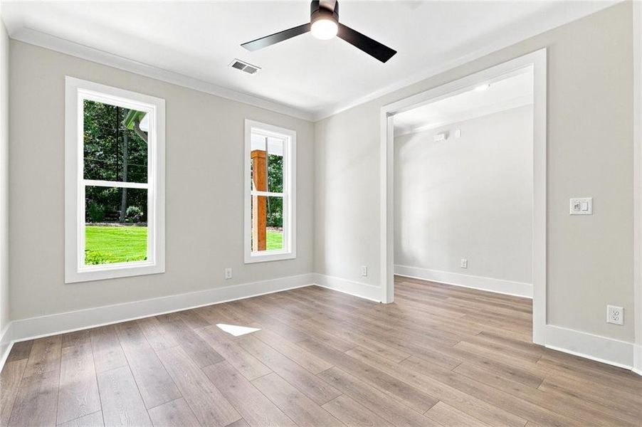 Spacious, unfurnished interior of a new home in , Marietta (Image 18).