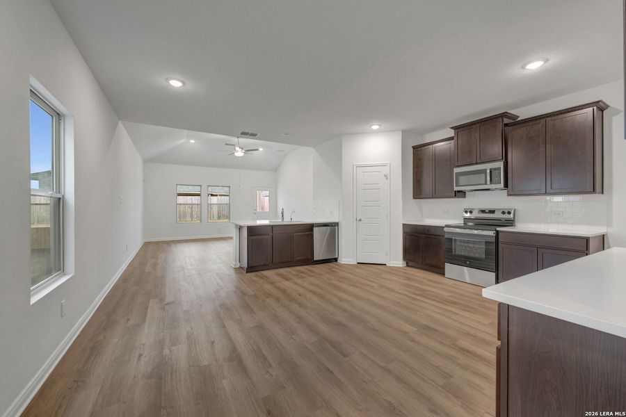Furnished interior view inside a new home in Park Place, New Braunfels (Image 9).