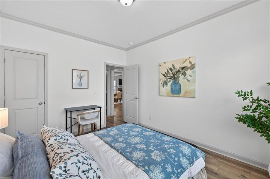 Furnished interior view inside a new home in , Auburn (Image 18).