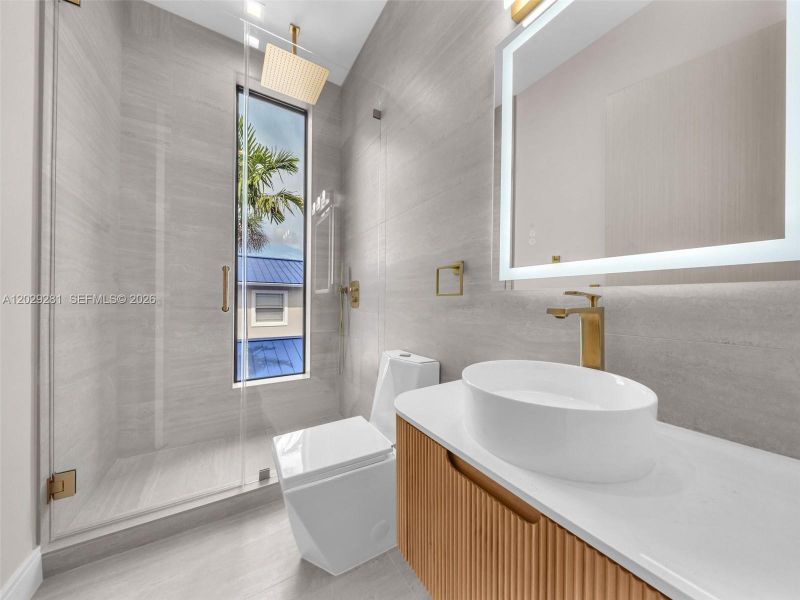 Furnished interior view inside a new home in , Hollywood (Image 29).