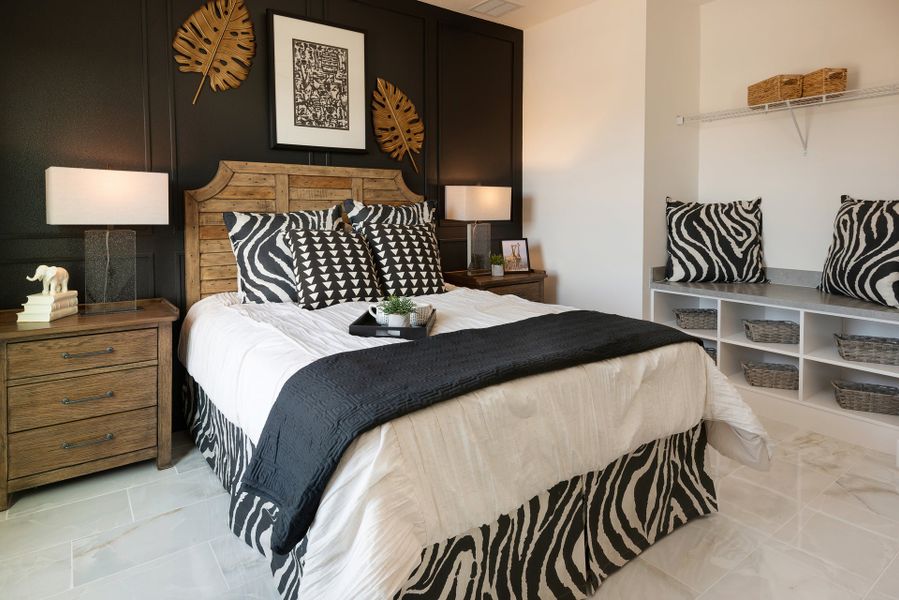 Representative furnished interior of a home built from the Waterfall by Park Square Residential in Paradiso Grande, Orlando (Image 9).