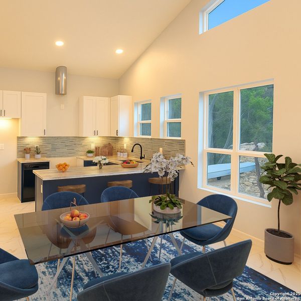 Furnished interior view inside a new home in , Canyon Lake (Image 7).