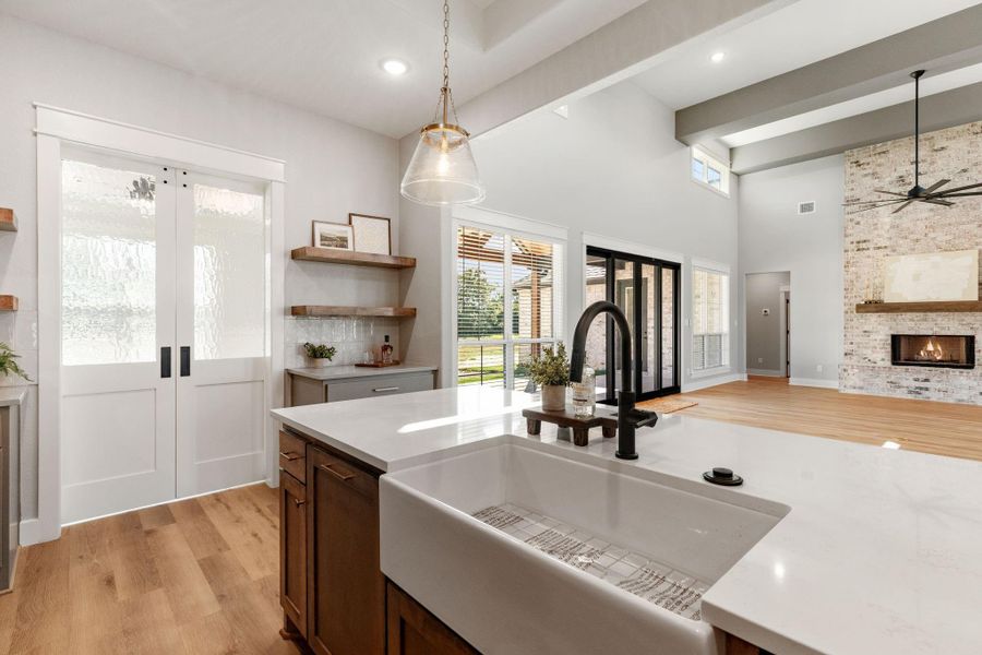 Furnished interior view inside a new home in , Bryan (Image 24).