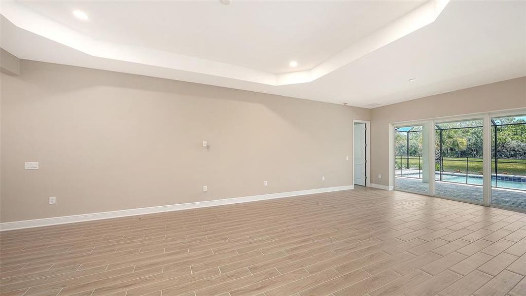 Spacious, unfurnished interior of a new home in Grand Park, Sarasota (Image 38). Spacious, unfurnished interior of a new home in Grand Park, Sarasota (Image 38).