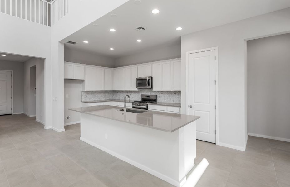 Furnished interior view inside a new home in Jorde Farms, Queen Creek (Image 9).