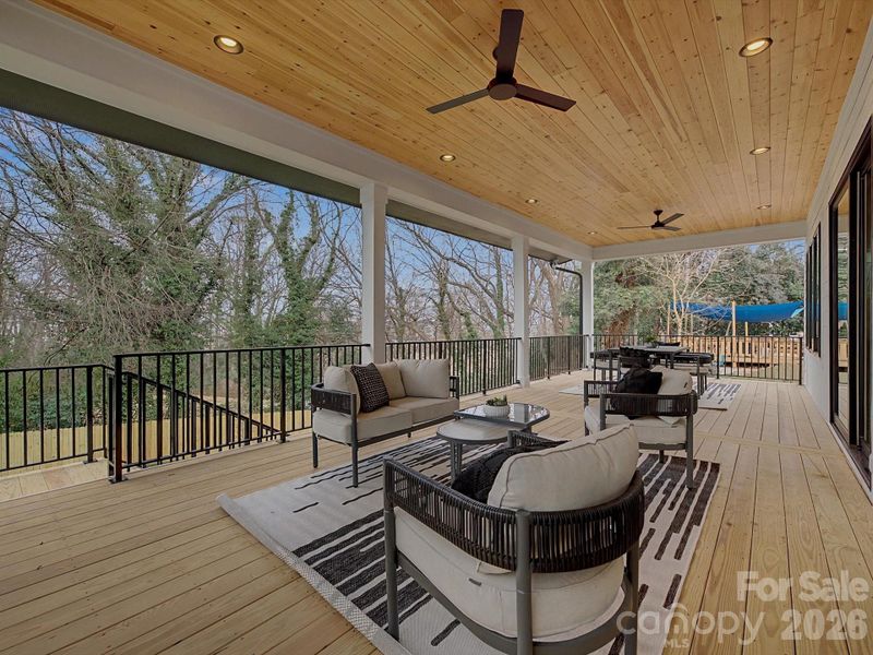 Exterior details and patio area of a home in , Charlotte (Image 4).