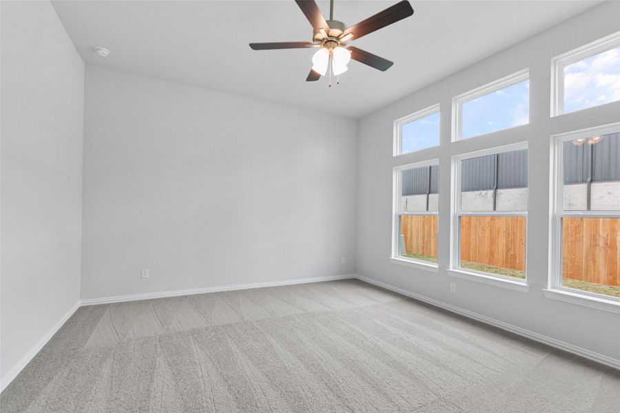 Spacious, unfurnished interior of a new home in Beamer Villas, Friendswood (Image 15).