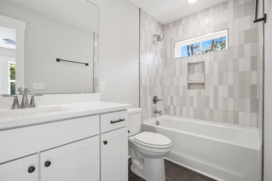 Furnished interior view inside a new home in , Meggett (Image 11).