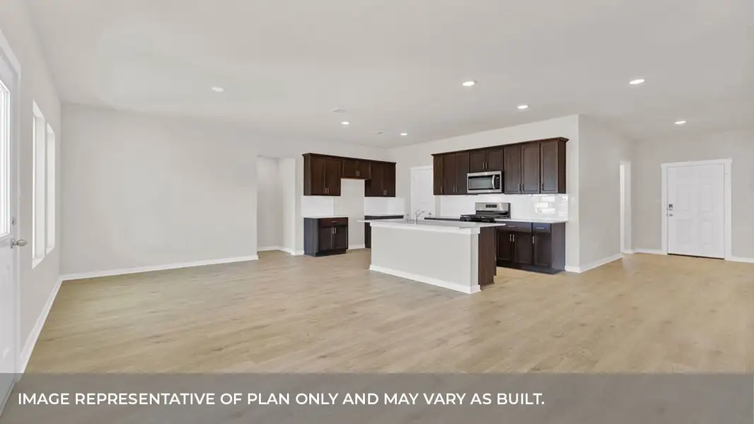 Furnished interior view inside a new home in Hartland Ranch, Lockhart (Image 5).