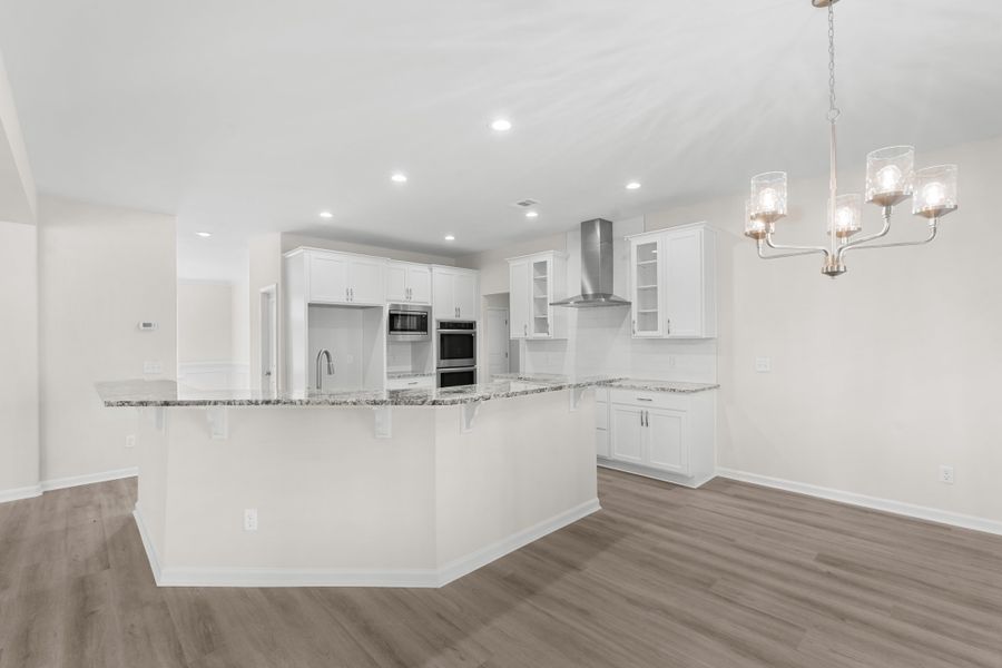 Representative furnished interior of a home built from the The Gwinnett by Smith Family Homes in Settlers Hammock, Kingsland (Image 6).