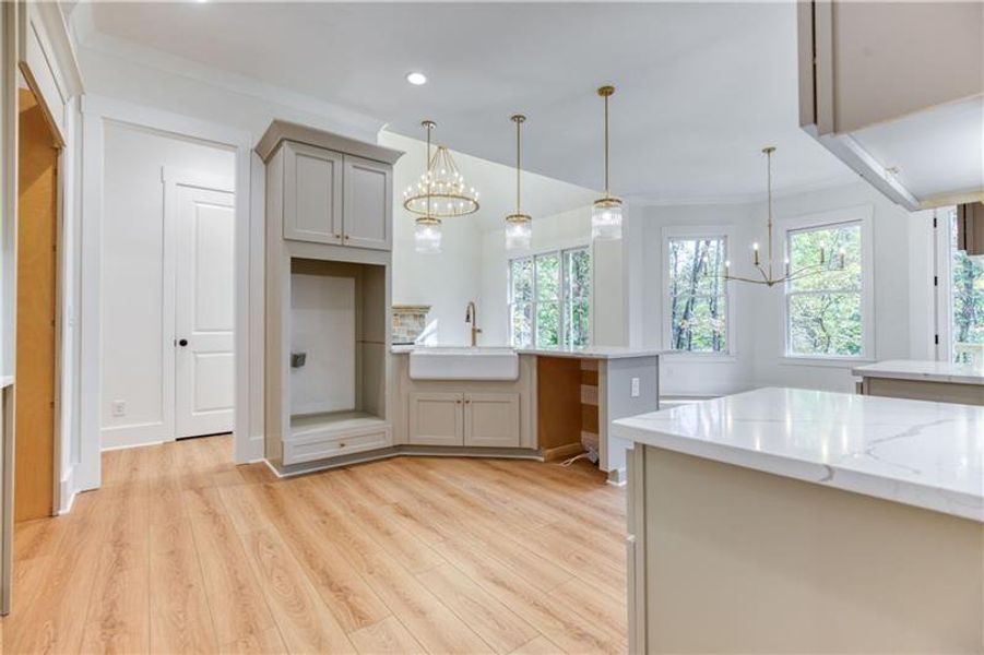 Furnished interior view inside a new home in , Monroe (Image 4). Furnished interior view inside a new home in , Monroe (Image 4).