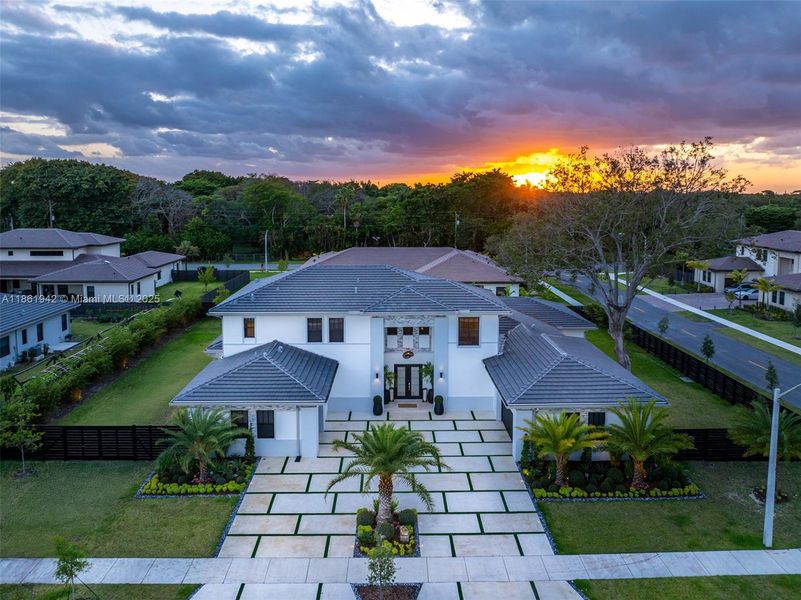 Front exterior of a new home in , Miami, FL, highlighting curb appeal (Image 26). Front exterior of a new home in , Miami, FL, highlighting curb appeal (Image 26).